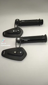 Paket HandGrip Variasi Pluse & Spion Jalu Oval untuk Motor Universal