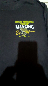 T-SHIRT BOJO MURING TETEP MANCING SAK MODARE