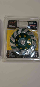 DIAMOND CUP WHEEL 4 inch  MATA GERINDA POLES BETON GRANITE KERAMIK GRANIT/MATA POTONG KERAMIK DIAMOND WHEEL 4" KERAMIK GRANIT MATA GERINDA POLES BETON GRANIT Diamond Cup Wheel Gurinda Mata Gerinda Poles Keramik Kramik 4"