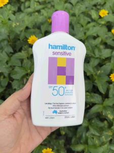 Kem chống nắng dành cho da nhạy cảm Hamilton Sun Spf 50+ Sensitive Lotion chai 265ml
