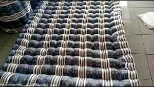 Kasur Kapuk Asli Cap Macan 140 x 200 CM Tebal 15 Cm Kualitas Premium Free Ongkir