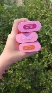 ออร่าริช บลัชสติ๊ก แคนดี้บลัช - AURA RICH BLUSH STICK CANDY BLUSH บลัชออนแบบแท่ง สีสวยละมุน ติดทนกันน้ำ