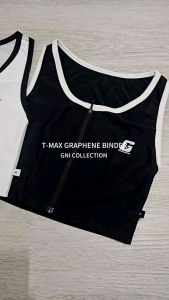Zip t max non bandage binder korset dada quick dry comfortable flat chest binder 运动拉链舒适透气无绷带束胸内衣