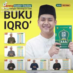Iqro Milenial Jilid 1-6 Full Color Cara Cepat Belajar Membaca Al-Quran Menggunakan QR Code
