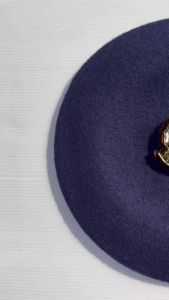 Baret Damkar / baret pemadam kebakaran satu set camel / baret camel / baret biru navy / topi damkar / baret wool premium