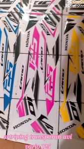 Striping Transparan UV Vario 125 Gen 1 Ala Vietnam