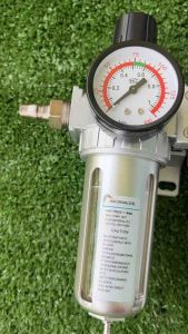 กรองดักน้ำติดปั้มลม เเบบเดี่ยว ดักน้ำ / เเบบคู่ ดักน้ำ+ปล่อยน้ำมัน