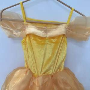 READY STOCK Cosplay Kids Belle Costume Disney Princess Dress Movie Character Story Book Character Beauty & the Beast Costume Fairytale Costume