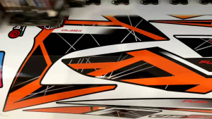 Tem Rời Dán Xe RAIDER Fi 150 - Chất liệu cao cấp in 3 lớp chống nước không phai màunhãn dán decal.