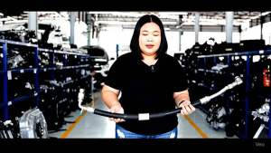 สายแอร์แต่งซิ่ง (สายหลบ) D-MAX 2020-2024 เครื่อง 1.9 Ddi Blue Power กลางและใหญ่ (เนื้อสาย Bridgestone 100%)