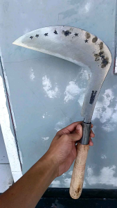 sabit arit pengaritan rumput/longok isen baja super cap romadhon