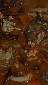 พริกน้ำเงี้ยวพร้อมทาน 1ชุดทานได้10-15ท่าน