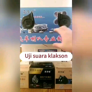 klakson volvo motor mobil truk dan bus 12-24volt 105 db
