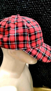 T.I - Topi Anak Motif Kotak Berets dan Baseball Hat Import
