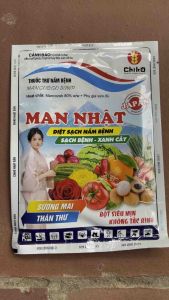 Combo 5 gói Mancozeb xanh - Thuốc trừ nấm bệnh cho hoa rau màu các loại cây trồng gói 50gr