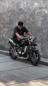Knalpot Racing Ninja 150 RR R SS Original Win Speed performance Silincer Karbon Plain Twil Asli