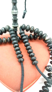 tasbih tijani yuser black kombinasi tulang kerbau h358