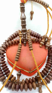 Tasbih Tijani Kayu Nogosari & Benang Rajut H357