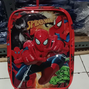 TAS PAUD 3D ber LED, TAS ANAK UKURAN PAUD ber LED 3D TIMBUL, TAS ANAK, TAS COWOK FASION ANAK WANITA