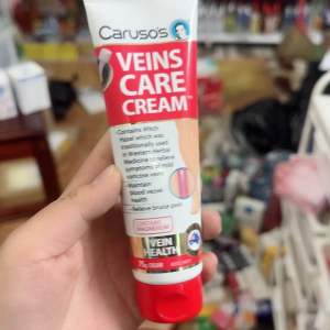 Kem bôi hỗ trợ  suy giãn tỉnh mạch Carusos Natural Health Veins Care Cream 75g