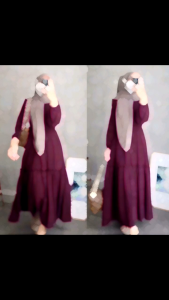 ROSALINE DRESS MAXI WANITA DEWASA