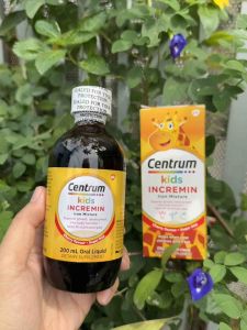 Siro hỗ trợ trẻ biếng ăn tăng đề kháng Centrum Kids Incremin Úc chai 200ml