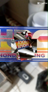 emblem acrilic hugger airblade/ spakbor kolong beat vario bikin tampilan tambah kereno