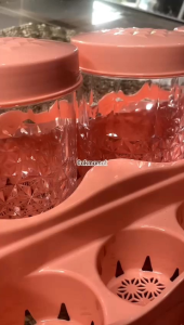 toples calista nampan beckel 3 toples 1 tatakan set aqua