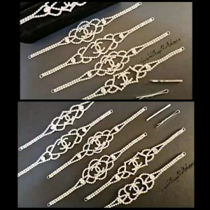 HEADPIECE PERMATA ELEGAN / HEADPIECE SERBAGUNA / HIASAN DAHI / HIASAN HIJAB / KONEKTOR MASKER / HAIR ACCESORIES / JK-8811