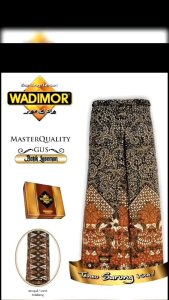 Sarung Wadimor Batik Pekalongan Santri Dewasa Terbaru