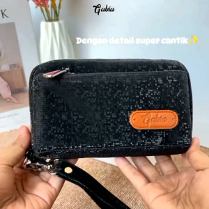 GFR - Mikha Glitter By Gabia Dompet wanita /dompet banyak sekat/dompet hp