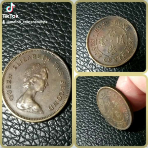 100% Authentic 1980 50 Cents coin from Hong Kong Queen Elizabeth II Collectable item *Actual Picture Taken No Stock Photo *Free courier tracking delivery *Catalogue #0151 Country: Hong Kong Origin: East Asia Denomination: 50 Cents Value: 50 Cents 0.5