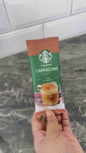 Starbucks Premium Mixes Cappuccino - 18 gr Minuman Kopi Instant