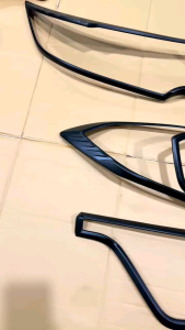 Paket Garnish Lampu Depan Belakang Honda BRV BR-V 2016 2018 2020 2021 Hitam Chrome