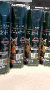 Pilok Pilox Cat Samurai Ready Berbagai Warna Hijau Green Glossy Mengkilap Metalic Metalik 400ml/cc