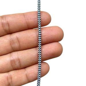 10 mét - Dây Dù tròn 2.2mm có lõi có sọc ngựa vằn chắc chắn dùng cố định đồ vật túi rút