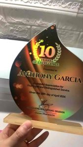 Plaque Award | acrylic detachable |customize