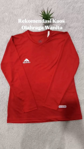 Kaos Jersey Dry Fit: Pilihan Baju Olahraga Atasan Wanita Lengan Panjang