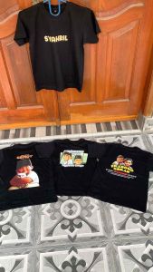Baju Kaos Anak PRABOWO GEMOY Custom Nama Sendiri