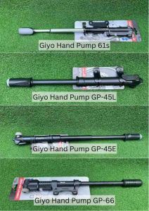 Bicycle Hand Pump Giyo GP-61SGP-45E Double Action/GP-45L Single Action