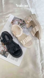 YOIVON Eunjung Sepatu Sandal Gunung Kasual Wanita Kualitas Premium - Gratis Kotak Sepatu