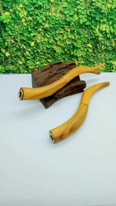 Sedotan once pipa kayu kelor emas model S premium R41