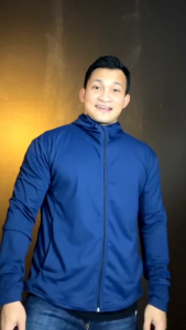 Jaket Olahraga Pria Anti Sinar Matahari - Jaket UV Motoran Gym Running Mesh Hoodie UV AIRsm Terbaru