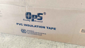 OPS WIRE PVC INSULATION PVC TAPE 18mm (BY CARTON 500PCS) INSULATING RED YELLOW BLUE GREEN WHITE