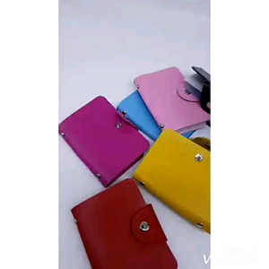 Dompet Kartu 24 Slot Tempat Credit Card Case ATM Debit KTP Member BIRU TOSKA TEBAL LIMITED EDITION
