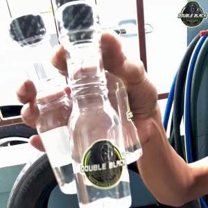 ทายางดำ5ขวด เคลือบเงายางDOUBLE BLACK สูตรซิลิโคนออยล์กันน้ำ100% ติดนานถึง 7-14วัน ส่งไว