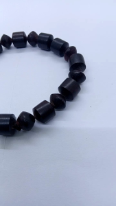 Gelang Kayu Galih Asem Marjan Kombinasi Piramid FS037