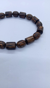 gelang kayu liwung macan oval kombinasi Marjan Fs040