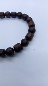 gelang kayu galih asem bulat kombinasi Marjan Fs039