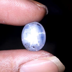 Natural STRONG STAR sapphire ceylon safir srilanka no treatment BODY GLASS